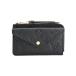  Louis Vuitton porutokarutorektoveruso футляр для карточек M69421 черный унисекс б/у SA товар 