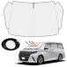 [ руль навес с чехлом ]Mozan Toyota новая модель Alphard Vellfire 40 серия затеняющий экран, шторки от солнца переднее стекло для ALPHARD VELLFIRE 40. мир 5 год - на данный момент 