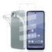[1 листов тонировка стёкол пленкой + кейс ] соответствует AQUOS wish5 SH-52F кейс прозрачный тонкий ударная абсорбция ударопрочный TPU материалы .........5 кейс легкий незначительный желтый менять сдерживание прозрачный 