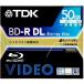 TDK Ͽѥ֥롼쥤ǥ 50GB2ء ɵ BDV-R50S