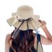 [JunyueLiang] шляпа женский выгоревший на солнце участок предотвращение ультрафиолетовые лучи меры весна лето шнур uv cut соломенная шляпа женский шляпа модный бабочка .. складывать .