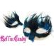  Stone attaching! feather Venetian mask costume mask cosplay Dance Dan sa- stage 