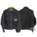 �V���K�[�P�[�� 14.25�I���X �u���b�N �f�j�� �W���P�b�g 1953���f�� SUGAR CANE 14.25oz. BLACK DENIM JACKET 1953 MODEL SC15650 411BlkA �����Y