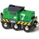 BRIO yellowtail o rail way battery power cargo transportation engine 33214