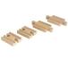 BRIO yellowtail o rail way direct line rail 54mm dent convex 33393