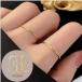  ring middle finger lady's surgical stainless steel 7 number ring small . Stone lovely pink gold allergy correspondence new goods 