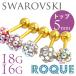�{�f�B�s�A�X 18G 16G �X�����t�X�L�[ �c�C���N���I�[�u �J���[�o�[�x�� (18K�S�[���h) (��s�A�X)(1����)(�I�}�P�v��)