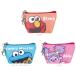  Улица Сезам треугольник Mini сумка сумка Mini сумка Sesame Street Elmo Cookie Monster a Beak re.. бардачок 5544454EL 5544455CM 5544456AB