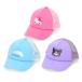  Sanrio Kids сетчатая кепка сетчатая кепка шляпа колпак Kids ребенок Sanrio Hello Kitty Cinnamoroll черный mi посещение детского сада выход 20237 820253 820288
