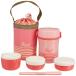  Thermos Thermos stainless steel lunch ja- approximately 0.6. coral pink JBC-801 CP