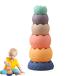 Promise Babe baby loading tree egg shape silicon 6pcs sound go out celebration of a birth . pressure goods soft block intellectual training toy soft birthday pre zen