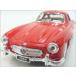 Kinsmart/ gold Smart *1954 год Mercedes Benz 300SL купе *1/36 миникар / красный 