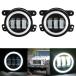 Ranzek ϡ졼 LEDإåɥ饤 4 hi/loӡ 60W LED ץ󥰥顼 DRLǽդ JK TJ LJŬ ⵱