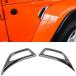 RUIQ Jeep новая модель Wrangler JL специальный экстерьер хромированный крыло отделка боковой муляж канал воздуховод евро канал au