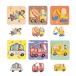 PLUSPLUS мозаика 3 лет 2 лет 1 лет monte so-litoddler toys ребенок из дерева мозаика ( транспортное средство )