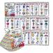 Training Toy английский язык flash карта английское слово карта алфавит (C)
