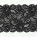  стрейч кружевное полотно черный ширина 135mm нейлон полиуретан / cut продажа ручная работа DIY рукоделие для аксессуары ткань одиночный товар гонки [post]