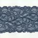  стрейч кружевное полотно темно-синий ширина 130mm нейлон полиуретан / cut продажа ручная работа DIY рукоделие для аксессуары ткань одиночный товар гонки [post]