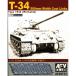 AFV Club 1/35 T-34 битва автомобильный 500 мм ширина литье * ссылка 
