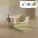  кошка для туалет tray собака для туалет tray .. широкий выступающий предотвращение кошка туалет box open top пара . сухой .. предотвращение стена plate легко уборка 