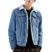  Denim пальто G Jean обратная сторона ворсистый мужской обратная сторона боа блузон жакет зимний . способ толстый теплый толщина . надеты .. зима одежда . примерно внешний мужской 