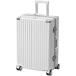  чемодан Carry кейс 50L дорожная сумка TSA блокировка установка алюминиевая рама супер-легкий большой ударопрочный тихий звук двойной литейщик путешествие 