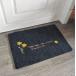  коврик перед дверью 45*70 грязь сбрасывание коврик дверной коврик . смывающий .. закрытый наружный для бизнеса модель для бытового использования предотвращение скольжения имеется серый коврик перед дверью 