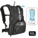 ACERBIS AC-26167BKWH Acerbis H2O LOGO DRINK BACKPACK (10L) BLACK×WHITE вода сумка приложен черный × белый водоснабжение рюкзак off-road 