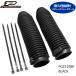 PROGRIP PG2510BK Pro рукоятка вилочный пыльник вертикальный для (BLACK, черный ) 250cc и больше. объем двигателя автомобильный мотоцикл вилка покрытие off-road Enduro 