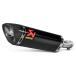 �A�N���|�r�b�` AKRAPOVIC S-K4SO6-APC ���[�X��p �X���b�v�I���}�t���[ �J�[�{�� (KAWASAKI : NINJA 250/400 '18-22�AZ250/400 '19-22) ��ʌ����g�p�s�� (P)
