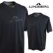 J. Lindberg short sleeves T-shirt men's spring for summer black S M L 071-21454-19