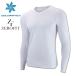  Zero Fit ICE MESH лёд сетка V шея длинный рукав нижний одежда Golf одежда внутренний мужской женский ZF летний белый темно-синий S M L LL icemesh-v