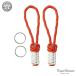  Royal b Lee zEDCfogolifrektib orange 2 шт. комплект оранжевый цвет 425pala код молния тянуть Ran ярд отражающий материал . свет steel кольцо имеется 