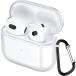 AirPods 4 для прозрачный чехол / прозрачный TPU материалы кейс покрытие ударопрочный долговечность водонепроницаемый предотвращение скольжения ударная абсорбция оборудован сделал .. зарядка возможна воздушный poz воздушный poz