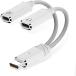 [2in1]USB-C слуховай аппарат изменение адаптер / PD 100W супер внезапный скорость зарядка двойной USB-C одновременно подключение DAC установка в высоком разрешени источник звука соответствует планшет смартфон соответствует 