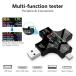 �d���d���`�F�b�J�[ USB���[�^�[�e�X�^�[ IPS�J���[�f�W�^��LCD�X�N���[��Type-C �e�X�^�[ �d��/�d��/��R/���x/�ʓd����/�e�ʂȂǕ\��
