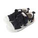  б/у одежда CONVERSE Converse g Ritter Star туфли без застежки парусина спортивные туфли 3SD124 17.0cm чёрный обувь Kids 