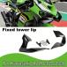  параллель импортные товары Kawasaki мотоцикл фиксация Wing фиксация нижний "губа" передний спойлер "губа" ZX6R 2024-2026 для 