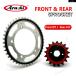 ���s�A���i 18T / 43T �t�����g/���A �h���C�u �X�v���P�b�g �Z�b�g GSXR 1300 �n���u�T GEN2 GSX B-KING 2008-2020 2008-2012