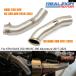  параллель импортные товары KTM DUKE 250 390 17-23 ESCAPE MOTO PARTS RZ обувь без шнуровки выхлоп система средний камера коннектор -