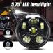 ���s�A���i 5.75�C���` LED ���E���h�^ �I�[�g�o�C �v���W�F�N�^�[ �w�b�h���C�g �n�[���[ /�_�C�i/ �\�t�e�C�� / �X�|�[�c�X�^�[ ���f���Ή�