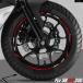  параллель импортные товары Aprilia GT200 SR GT 200 мотоцикл колесо стикер обод полоса переводная картинка 