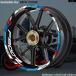  параллель импортные товары BMW F900R R17 дюймовый для отражающий тип мотоцикл аксессуары колесо шина стикер ступица водонепроницаемый переводная картинка обод полоса лента 