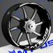  параллель импортные товары MT09 для мотоцикл отражающий колесо стикер рейсинг обод полоса лента переводная картинка водонепроницаемый 