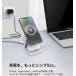 ���C�����X�[�d�� 3in1 magsafe �[�d�� 15w �}�� �}�O�Z�[�t �}�O�l�b�g ���� �X�^���h iphone Airpods Apple watch  �u������ �֘A�摜4