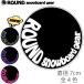  snowboard / snowboard /IQOS/ Iqos / sticker / seal / brand / jpy / circle ( black / white / purple / pink ) waterproof / car / flask / purple / stylish / popular (ROUND.)