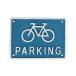 ȥ Iron sign Bicycle parking R855-994 žؾ  Blue