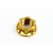  Anne to лев вынос руля гайка Ver.2 M20XP1.5 проникать гайка tsuba диаметр :Φ34 titanium Gold 