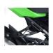 R&amp;G Exhaust Hanger �G�L�]�[�X�g�n���K�[ BLACK �u���b�N KAWASAKI NINJA250 �j���W��250 NINJA400 �j���W��400 RG-EH0085BKA