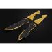  Biker z foot plate левый и правый в комплекте light gold / черный NMAX